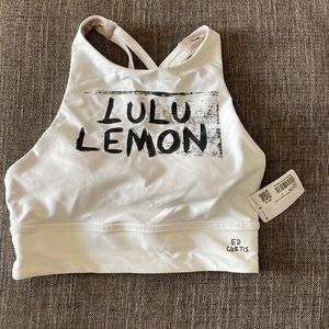 Energy high neck longline bra